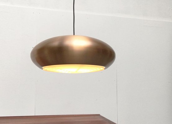 Mid-Century German Copper Pendant Lamp from Goldkant Leuchten-UAH-864961