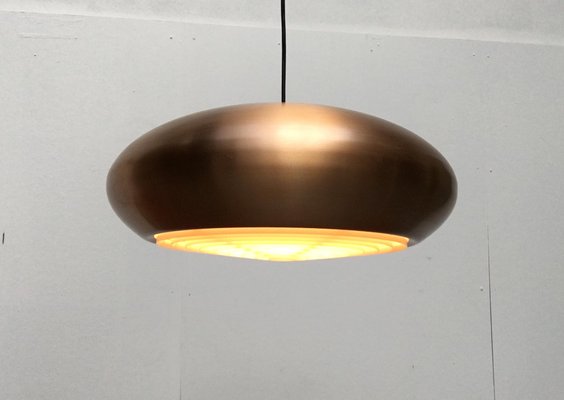 Mid-Century German Copper Pendant Lamp from Goldkant Leuchten-UAH-864961