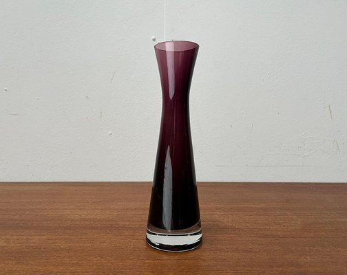 Mid-Century German Diabolo Glass Vase, 1960s-UAH-1802374