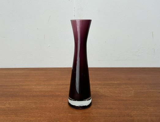 Mid-Century German Diabolo Glass Vase, 1960s-UAH-1802374