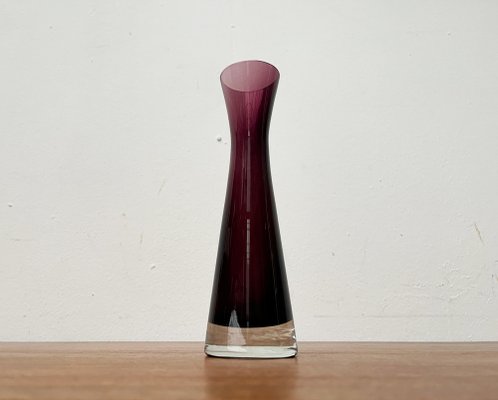 Mid-Century German Diabolo Glass Vase, 1960s-UAH-1802374