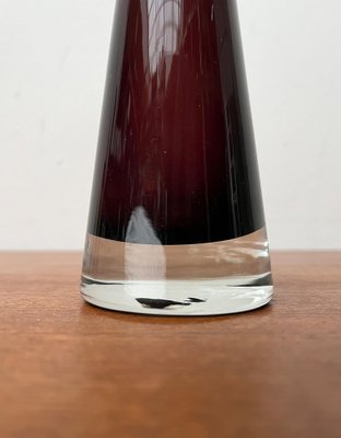 Mid-Century German Diabolo Glass Vase, 1960s-UAH-1802374