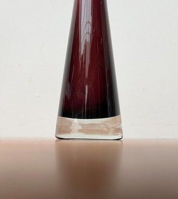 Mid-Century German Diabolo Glass Vase, 1960s-UAH-1802374