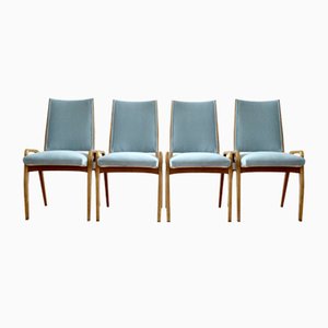 Mid-Century German Dining Chairs, 1950s, Set of 4-APD-377135