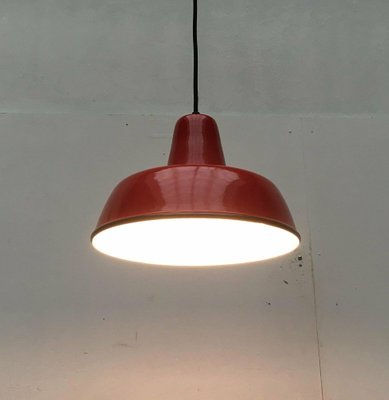 Mid-Century German Enamel Pendant Lamp from Kaiser Idell / Kaiser Leuchten, 1960s-UAH-1811744