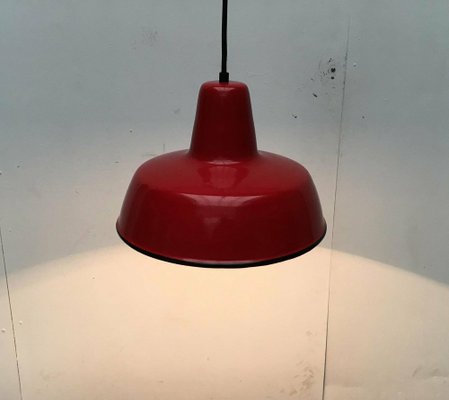 Mid-Century German Enamel Pendant Lamp from Kaiser Idell / Kaiser Leuchten, 1960s-UAH-1811744