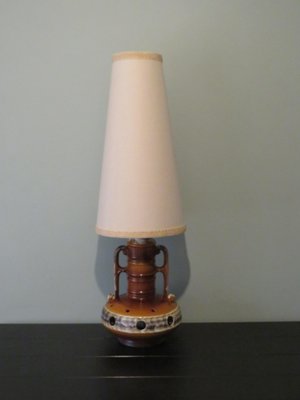 Mid-Century German Fat Lava Ceramic Floor Lamp, 1960s-UKG-1174754