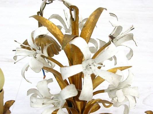 Mid-Century German Floral Chandelier, 1970s-SZW-737630