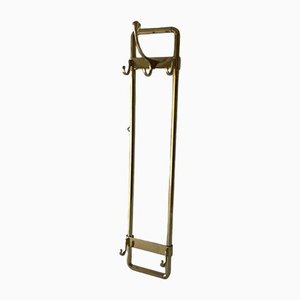 Mid-Century German Full Brass Beautiful Long Coat Rack, 1950s-RDS-1307146