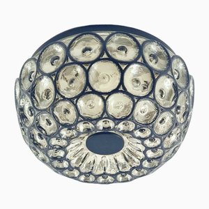 Mid-Century German Glass Ceiling Light from Limburg, 1960s-BMM-2018195