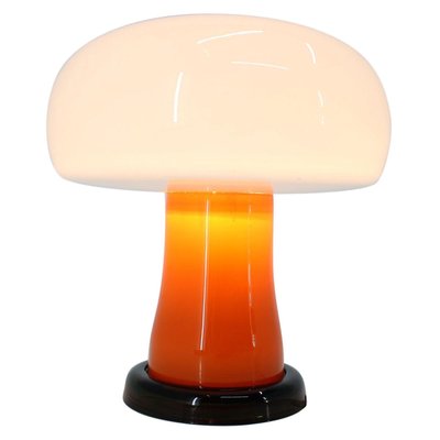 Mid-Century German Glass Table Lamp, 1970s-TZ-824636