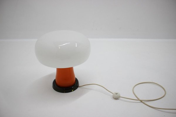 Mid-Century German Glass Table Lamp, 1970s-TZ-824636