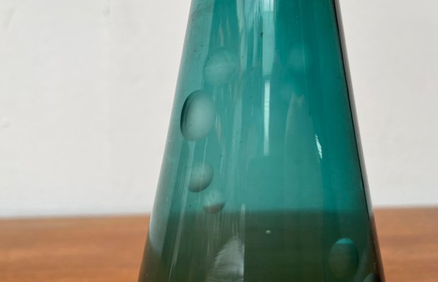 Mid-Century German Glass Vase from Karl Friedrich Glas, 1960s-UAH-1716282