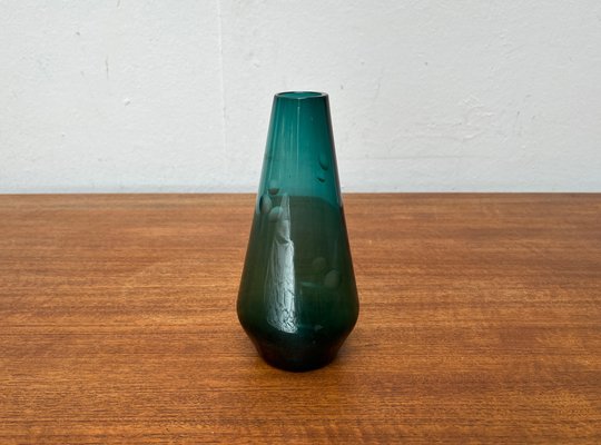 Mid-Century German Glass Vase from Karl Friedrich Glas, 1960s-UAH-1716282