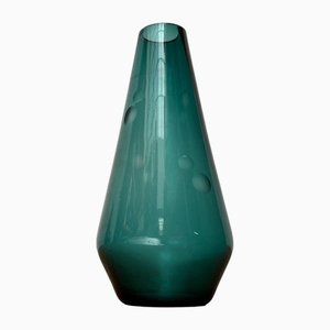 Mid-Century German Glass Vase from Karl Friedrich Glas, 1960s-UAH-1716282