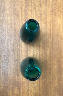 Mid-Century German Glass Vases from Karl Friedrich Glas, 1960s, Set of 2-UAH-1716283