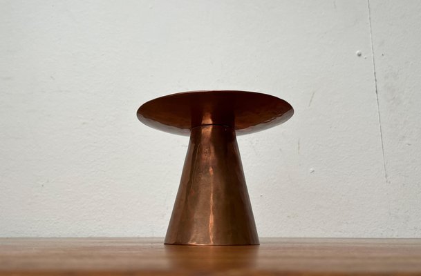 Mid-Century German Handmade Copper Candleholder from AWD, 1960s-UAH-1796013