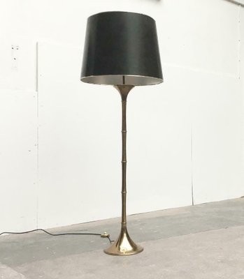 Mid-Century German Hollywood Regency Style Bamboo Floor Lamp by Ingo Maurer for M Design, 1960s-UAH-1725496