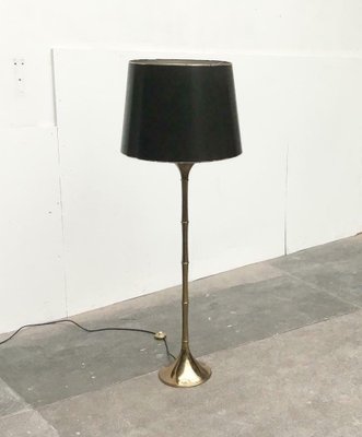 Mid-Century German Hollywood Regency Style Bamboo Floor Lamp by Ingo Maurer for M Design, 1960s-UAH-1725496