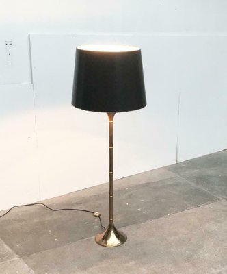 Mid-Century German Hollywood Regency Style Bamboo Floor Lamp by Ingo Maurer for M Design, 1960s-UAH-1725496