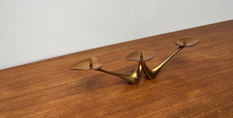 Mid-Century German Metal Candleholder by Klaus Ullrich for Faber & Schumacher, 1950s-UAH-1796034