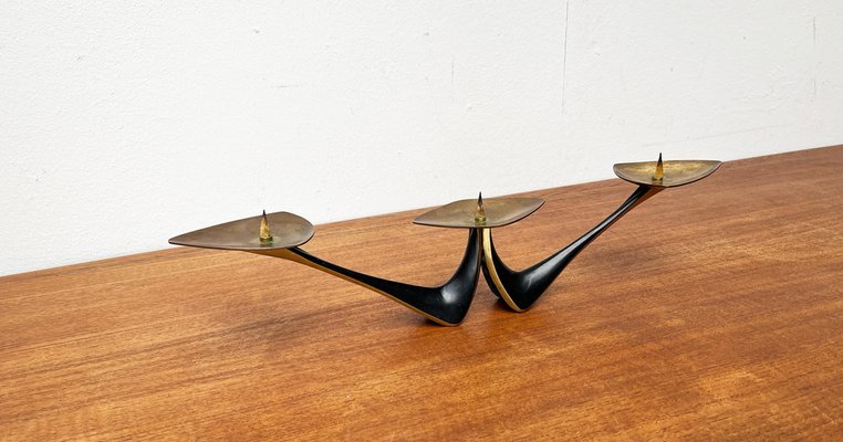 Mid-Century German Metal Candleholder by Klaus Ullrich for Faber & Schumacher, 1950s-UAH-1796037