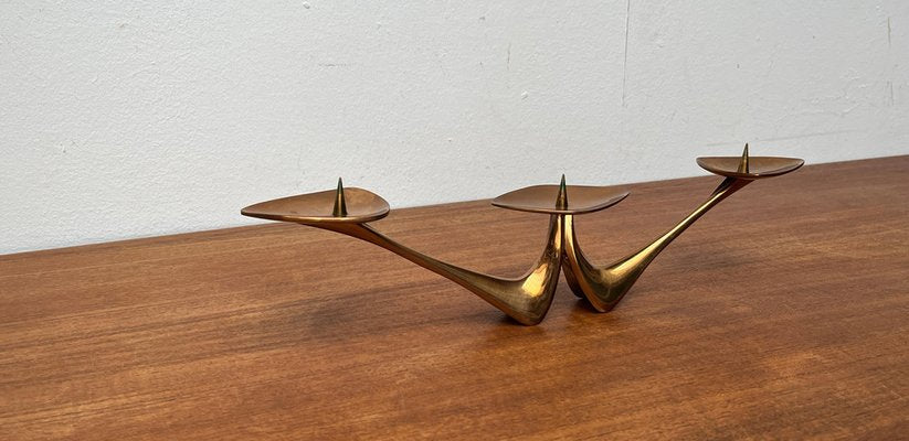 Mid-Century German Metal Candleholder by Klaus Ullrich for Faber & Schumacher, 1950s-UAH-1796034