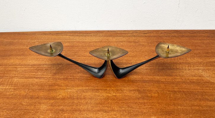 Mid-Century German Metal Candleholder by Klaus Ullrich for Faber & Schumacher, 1950s-UAH-1796037