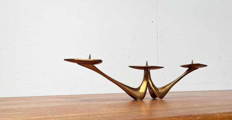 Mid-Century German Metal Candleholder by Klaus Ullrich for Faber & Schumacher, 1950s-UAH-1796034