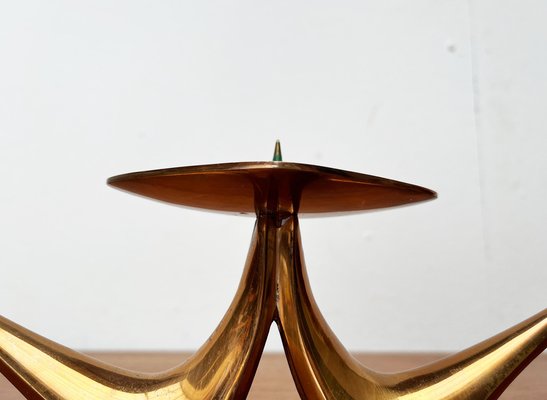 Mid-Century German Metal Candleholder by Klaus Ullrich for Faber & Schumacher, 1950s-UAH-1796034