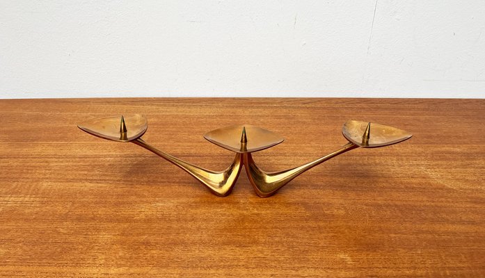 Mid-Century German Metal Candleholder by Klaus Ullrich for Faber & Schumacher, 1950s-UAH-1796034