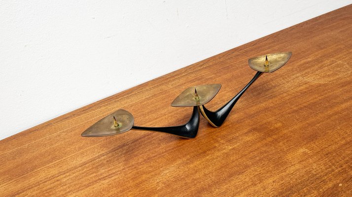 Mid-Century German Metal Candleholder by Klaus Ullrich for Faber & Schumacher, 1950s-UAH-1796037