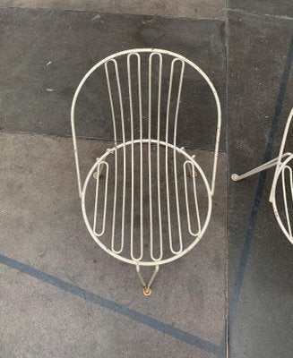 Mid-Century German Metal Garden Chairs from Mauser Werke Waldeck, Set of 2-UAH-973258