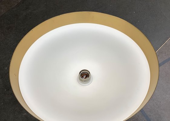 Mid-Century German Minimalist Brass Dome Pendant from Beisl, 1960s-UAH-1449724