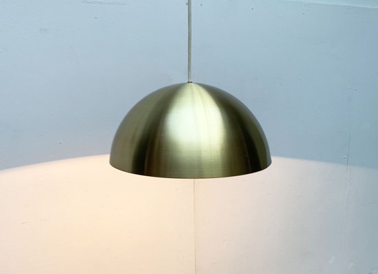 Mid-Century German Minimalist Brass Dome Pendant from Beisl, 1960s-UAH-1449724