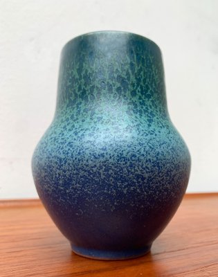 Mid-Century German Minimalist Ceramic Vase from Karlsruher Majolika, 1960s-UAH-1371778