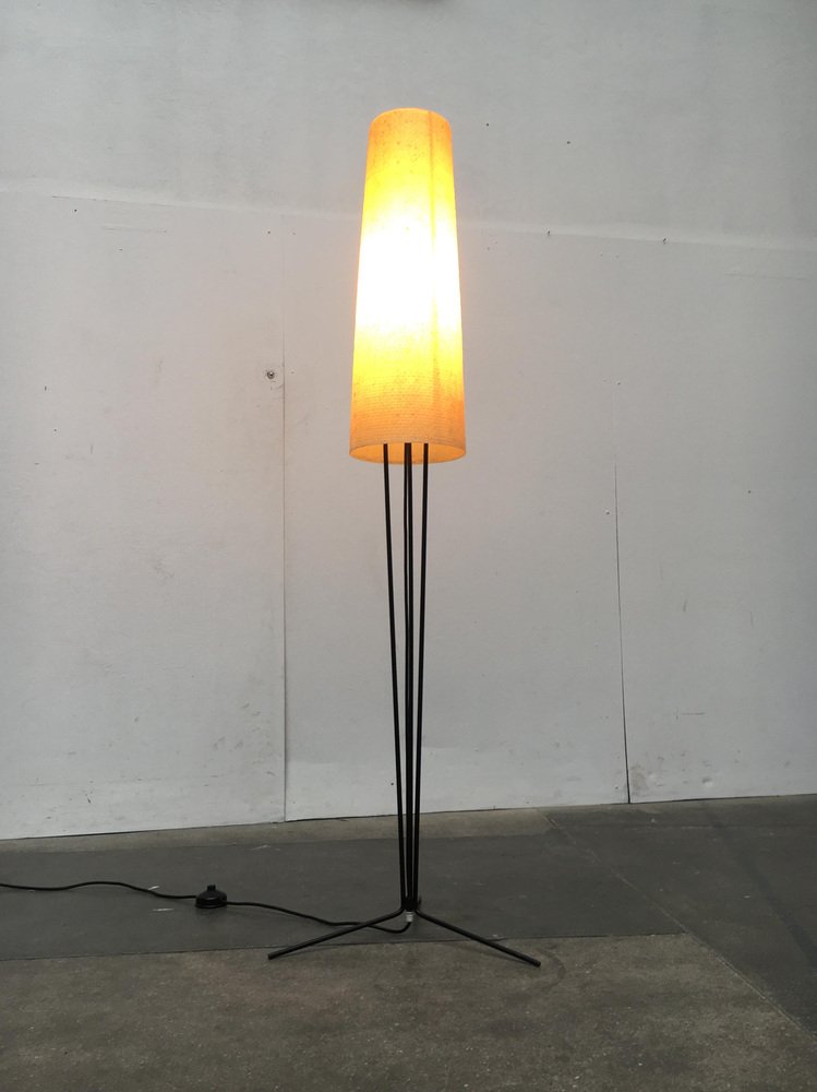 Mid-Century German Minimalist Floor Lamp from Hesse Leuchten, 1960s