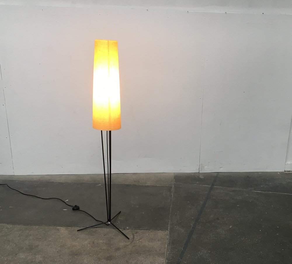 Mid-Century German Minimalist Floor Lamp from Hesse Leuchten, 1960s