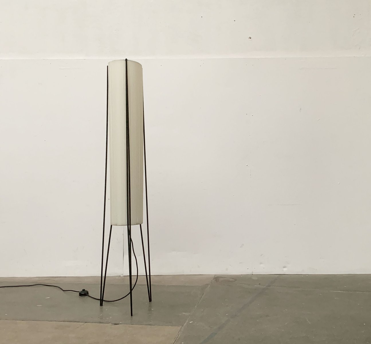 Mid-Century German Minimalist Floor Lamp from Hesse Leuchten, 1960s