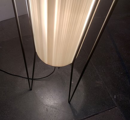 Mid-Century German Minimalist Floor Lamp from Hesse Leuchten, 1960s