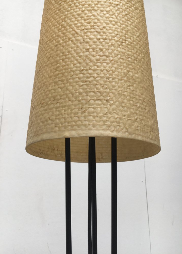 Mid-Century German Minimalist Floor Lamp from Hesse Leuchten, 1960s