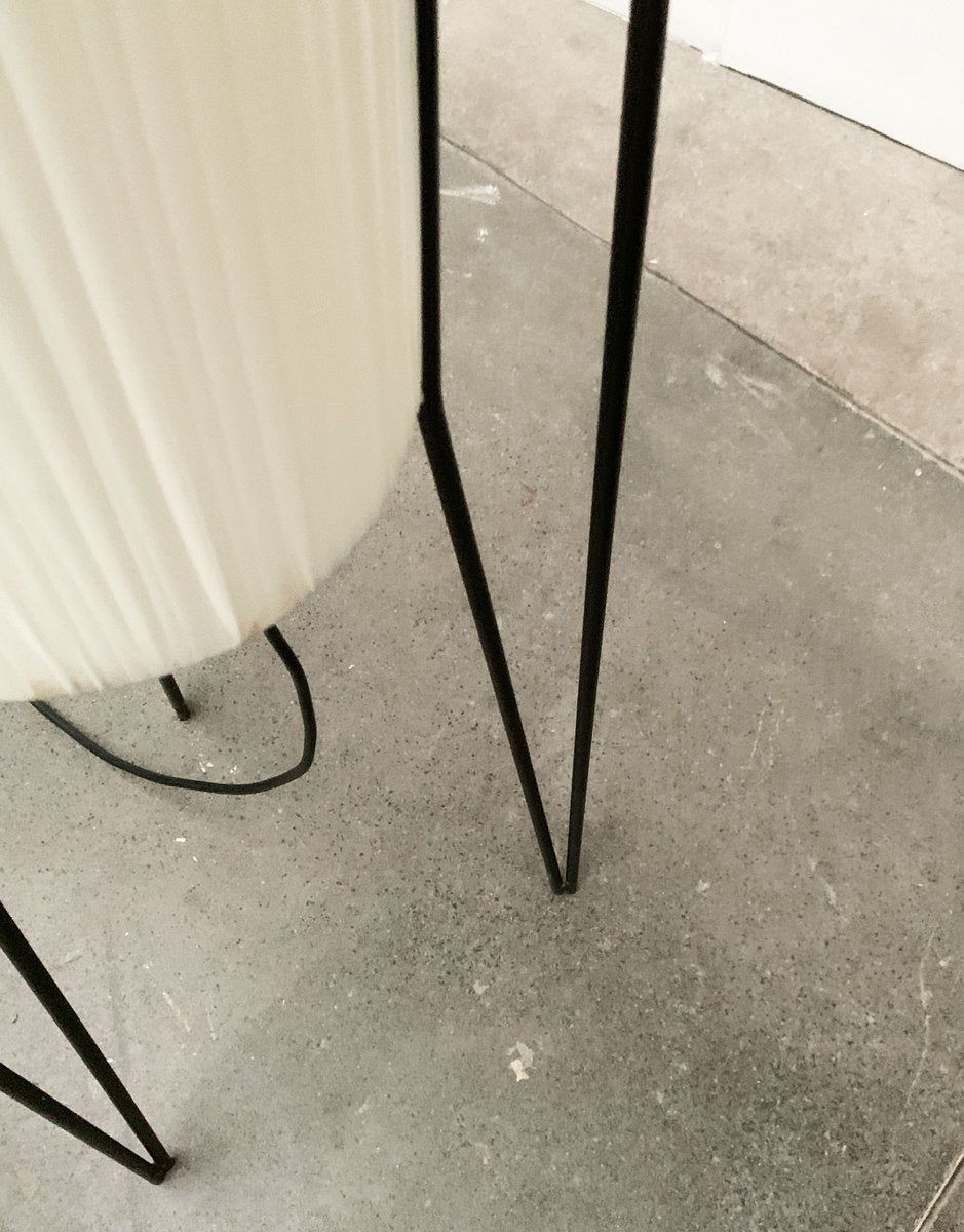 Mid-Century German Minimalist Floor Lamp from Hesse Leuchten, 1960s