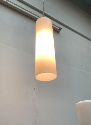 Mid-Century German Minimalist Glass Pendant from Staff Leuchten, 1960s-UAH-1351216