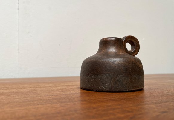 Mid-Century German Minimalist Studio Pottery Carafe Vase from Brockmann Extertal, 1960s-UAH-1716567