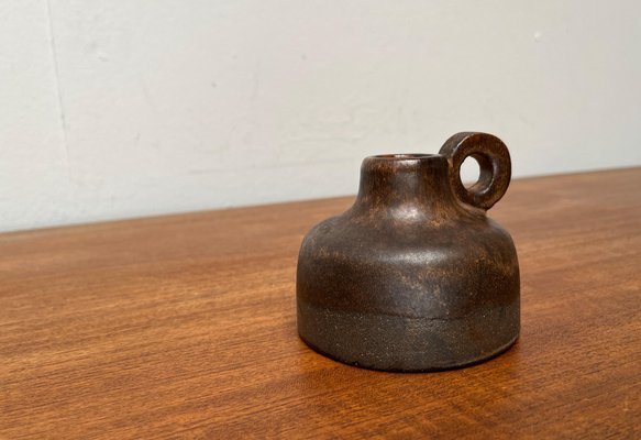 Mid-Century German Minimalist Studio Pottery Carafe Vase from Brockmann Extertal, 1960s-UAH-1716567