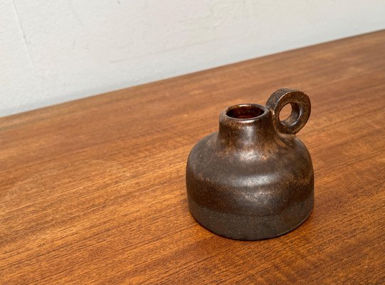 Mid-Century German Minimalist Studio Pottery Carafe Vase from Brockmann Extertal, 1960s-UAH-1716567