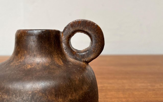 Mid-Century German Minimalist Studio Pottery Carafe Vase from Brockmann Extertal, 1960s-UAH-1716567