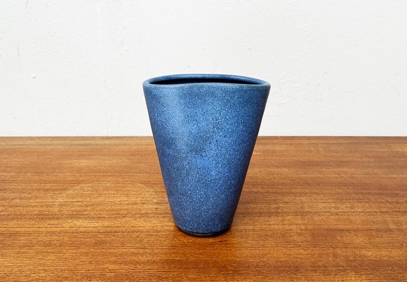 Mid-Century German Minimalist Studio Pottery Vase by Hildegard and Peter Delius for Hamelner Kunsttöpferei, 1960s-UAH-1725131