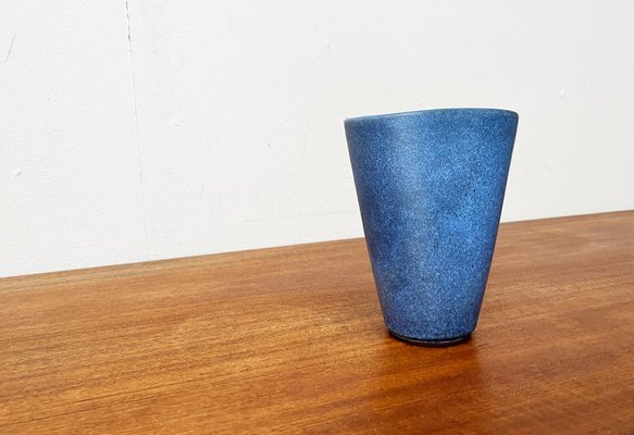 Mid-Century German Minimalist Studio Pottery Vase by Hildegard and Peter Delius for Hamelner Kunsttöpferei, 1960s-UAH-1725131