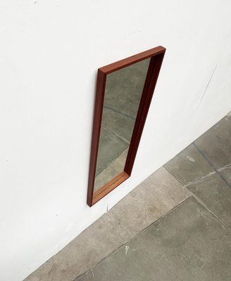 Mid-Century German Minimalist Teak Mirror from Zier-Form, 1960s-UAH-1782478